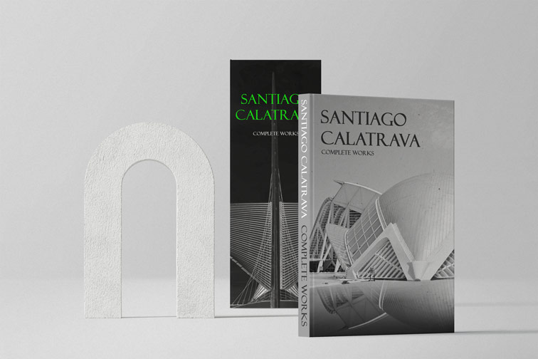 Book With a Brochure on a Neutral Surface