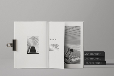 Open Book on a Stack of Closed Books