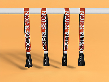 Four Wristbands on a Pole