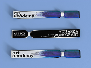 Three Fabric Wristbands