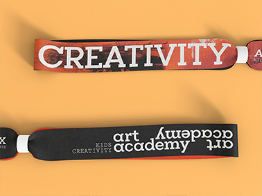 Two Wristbands High Angle View