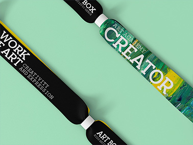 Fabric Wristbands Closeup View