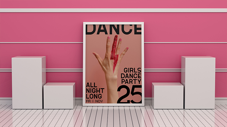 Advertising in a Pink Room