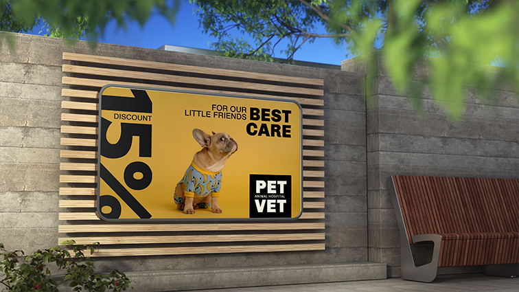 Billboard Promo in a Park