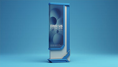 Advertising in a Blue Setting