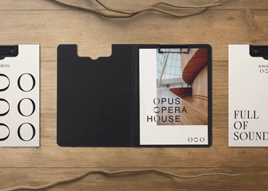 Folder Collection High Angle View