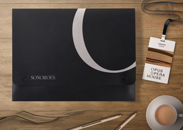 Closed Folder on a Wooden Table