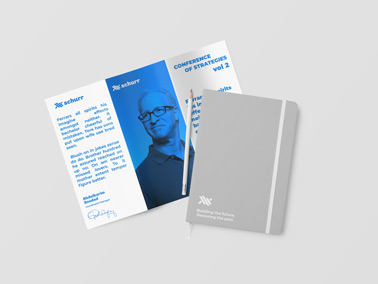 Brochure With a Notebook