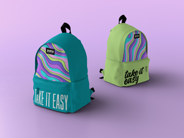 Backpacks Right Angle View  