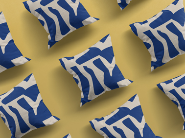 Pillow Collection High Angle View