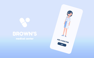 Phone Screen With Text on the Side