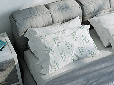 Soft Pillow High Angle Vew