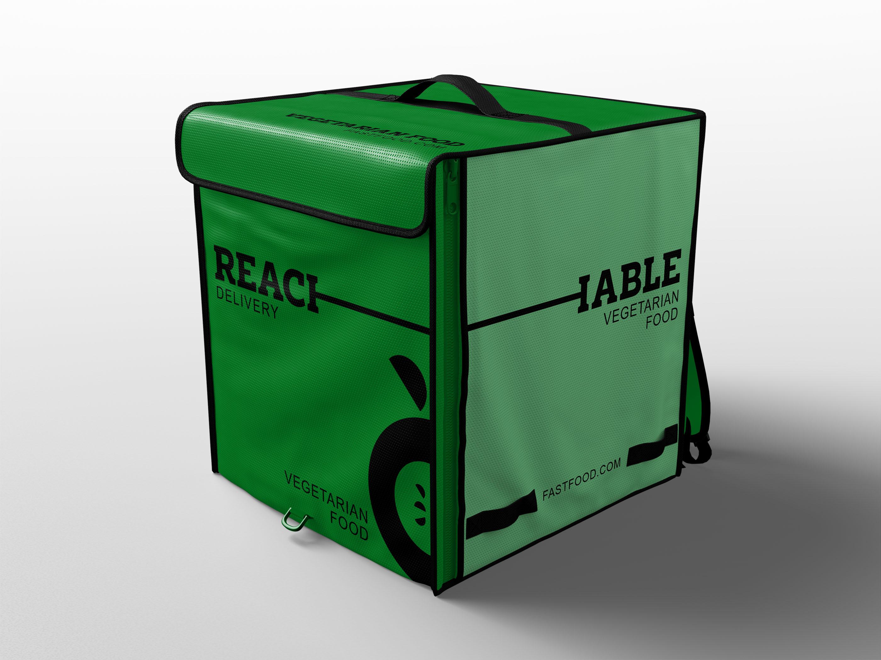 Liefertasche Linke Winkelansicht