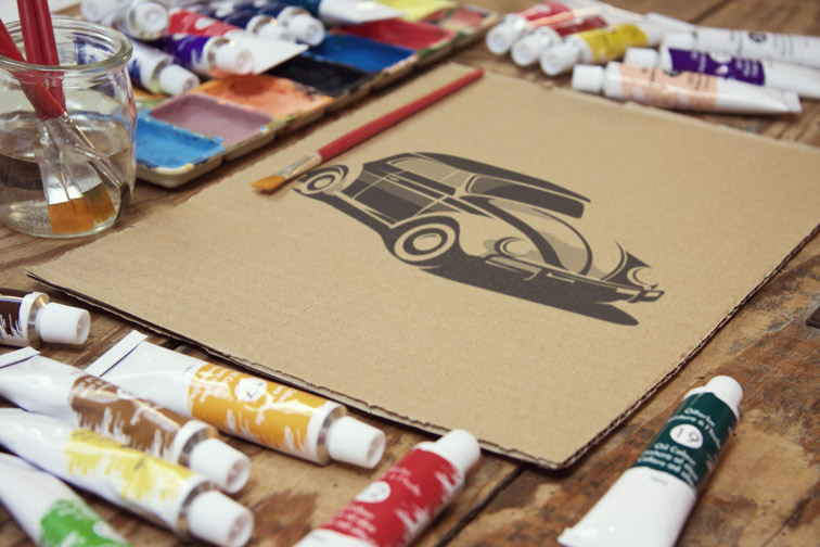 ヴィンテージ図面のワークスペース