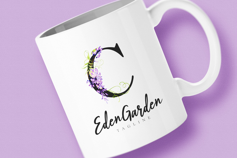 Mug on a Colored Background