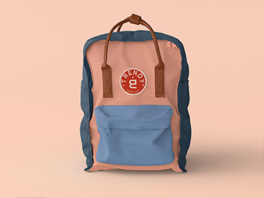 Two Backpacks Angle View