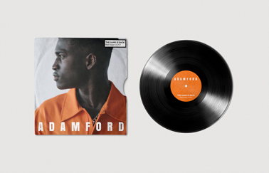 Vinyl Record With Its Cover