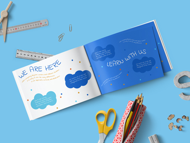 Educational Materials High Angle View