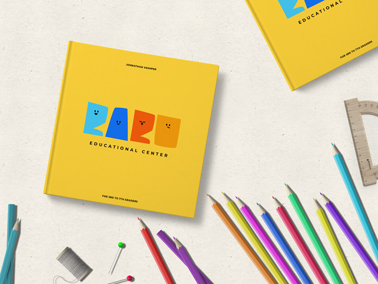 Textbook With Stationery High Angle View