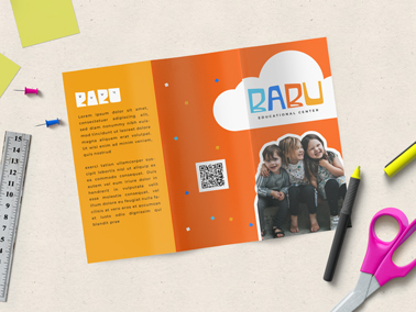 School Brochure With Stationery