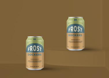 Two Cans, One on a Stand