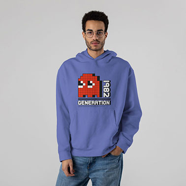 Male in a Hoodie Front View