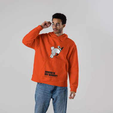 Male in a Hoodie Wearing Glasses