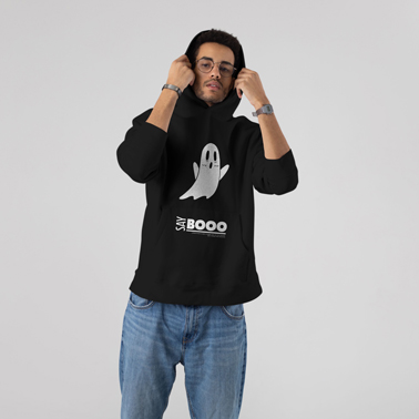 Male Pooling a Hood Over His Head