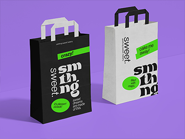 Shopping Bags in a Studio Room