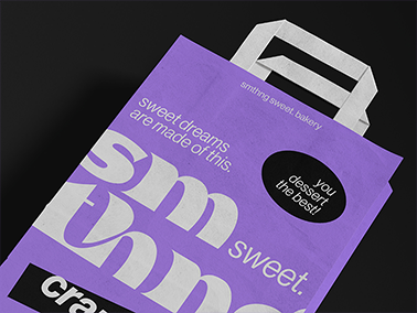 Shopping Bag Closeup View