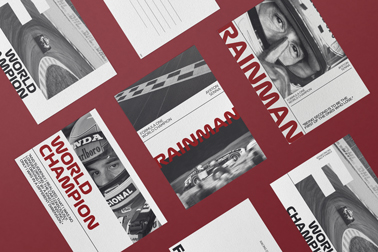 Postcard Collection High Angle View