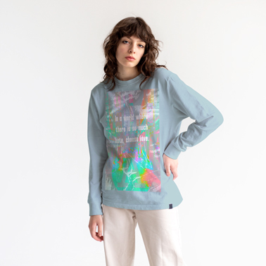 Woman Modeling for a Brand