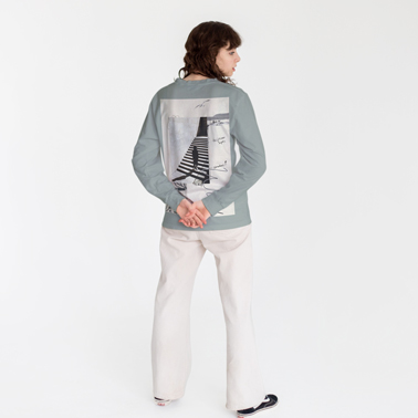 Woman With Hands in Her Back