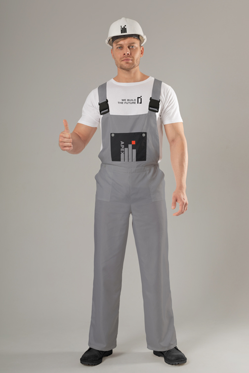 Man in Uniform Expressing Approval