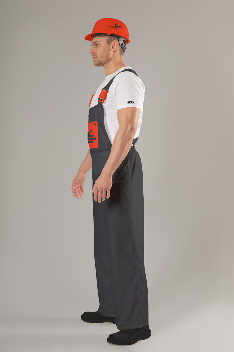 Construction Worker Side Profile