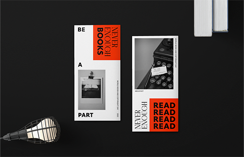 Two Brochures Top View