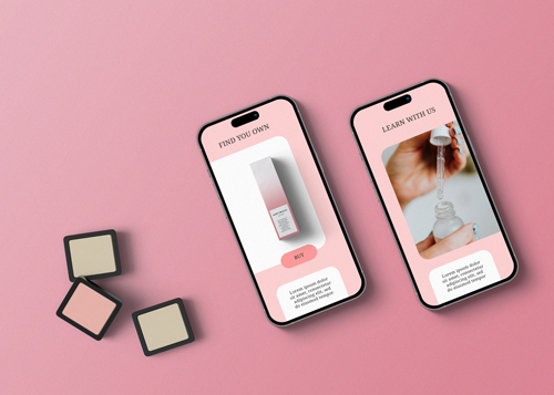 iPhone и тени, высокий ракурс