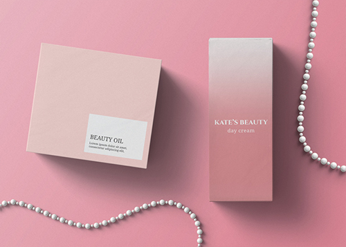 Коробочки для косметики, высокий ракурс