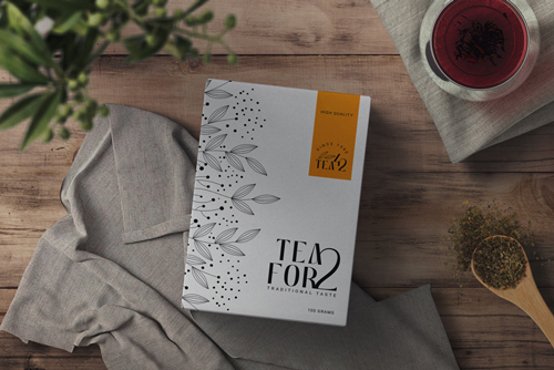 Pack of Tea High Angle View