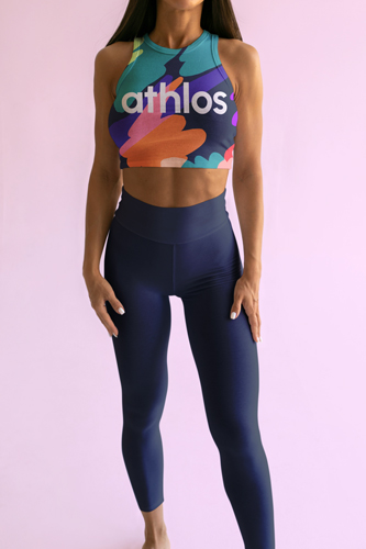 Woman Wearing Workout Clothes