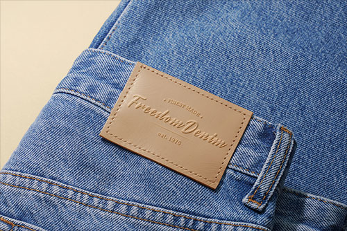 Clothing Tag on a Pair of Pants