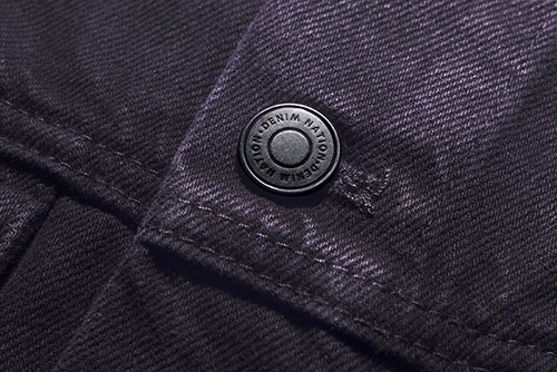 Brand Name on a Button