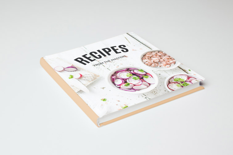 Low Angle View of a Tilted Book