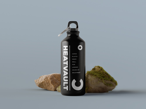 Thermos Bottle Front View