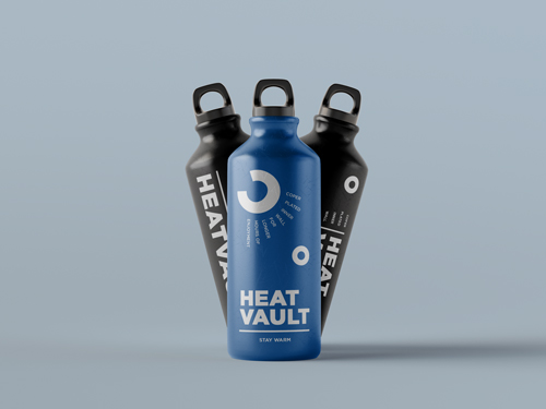 Three Thermos Bottles