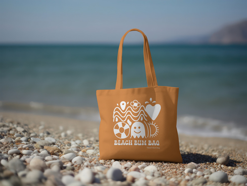 Tote Bag at the Beach