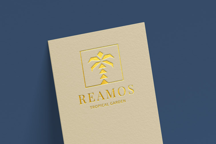 Oberer Teil eines Geschäfts-Flyers