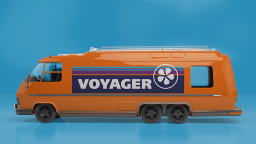 Moving Van Side View