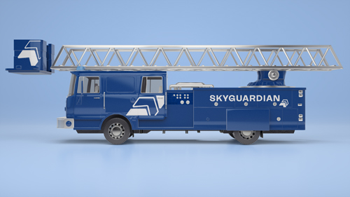 Construction Car Side View