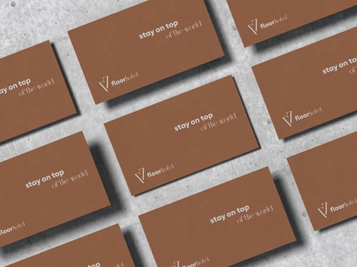 Cartões de Visita Visão Angular Alta